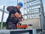 A FEIN VersaMAG L rendszer alapj&aacute;t egy nagy teljes&iacute;tm&eacute;nyu, 12 500 N m&aacute;gneses tart&oacute;k&eacute;pess&eacute;gu &aacute;lland&oacute; m&aacute;gnes k&eacute;pezi.