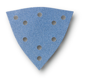 130 mm-es élhosszúságú, nagyméretű háromszög csiszolótalphoz használható.