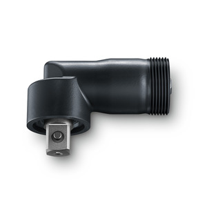 Külső négylapú 3/8 sarokfej (DIN 3121-E10) 40 mm sarokmérettel és 0,15 kg súllyal.
