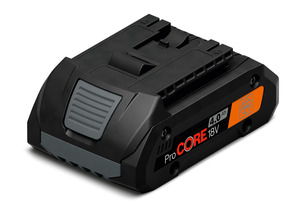 ProCORE Li-ion akkumulátor HighPower cellákkal, töltésjelzővel és Electronic Cell Protection" (ECP, elektronikus cellavédele